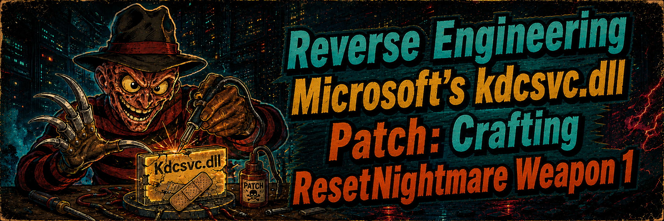 Reverse Engineering Microsoft’s kdcsvc.dll Patch: Crafting ResetNightmare Weapon 1